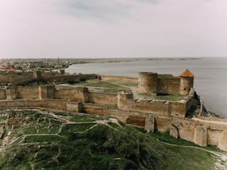 Ancient Akkerman fortress at Belgorod-Dnestrovsk y, near Odessa, Ukraine