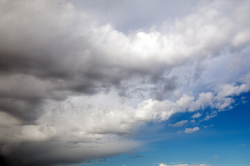 Obraz premium blue sky with clouds