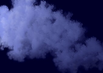 Abstract smoke background for design on black background 