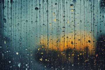 Whispering Drops: Abstract Rain, Generative AI