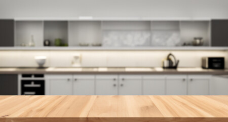 beautiful neat and clean kitchen