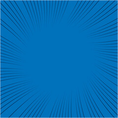 コミックをイメージした集中線