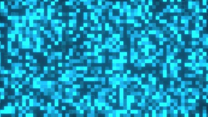 Digital abstract technology squares