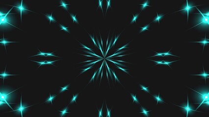 Abstract fractal lights
