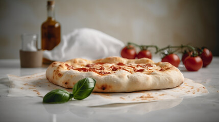 Italian Piza image created by Generative AI