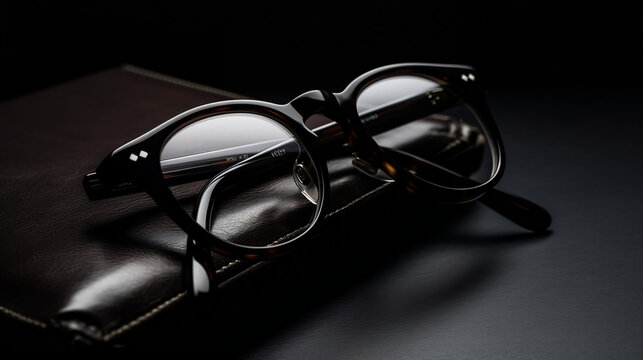 Eyeglasses, Eyewear, Glasses image created by Generative AI