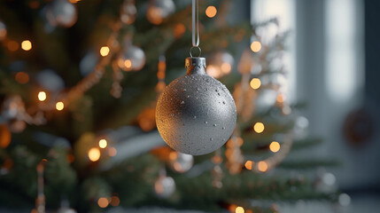 christmas tree fir christmas baubles