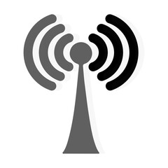 Signal Wifi icon vector. wifi, wi-fi icon. Signal icon symbol image vector.