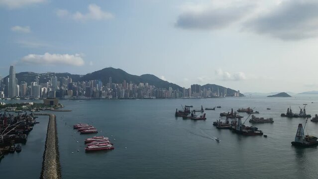 Harbor Haven: Yau Ma Teis Tranquil Typhoon Shelter, June 3 2023