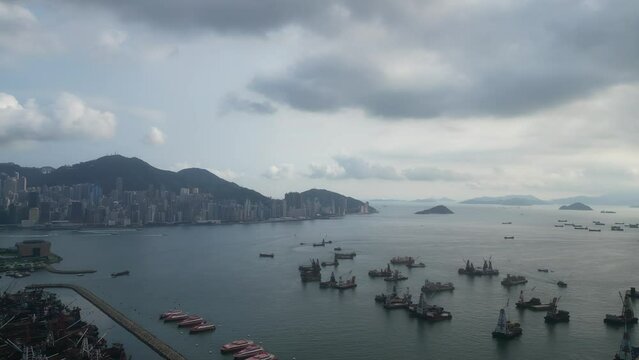 Harbor Haven: Yau Ma Teis Tranquil Typhoon Shelter, June 3 2023