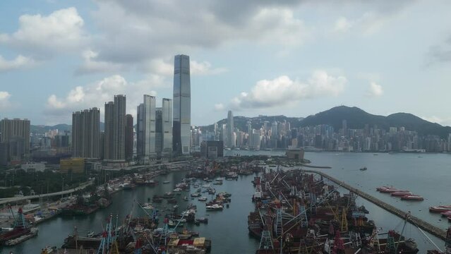 Harbor Haven: Yau Ma Teis Tranquil Typhoon Shelter, June 3 2023