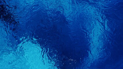 blue water background, Blue water glass texture, glass texture background