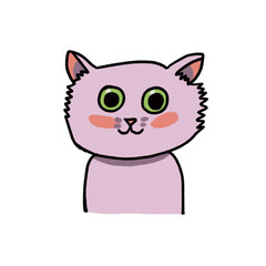 cat cartoon cute