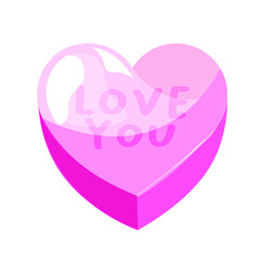 heart, illustration, vector, love, Sweet