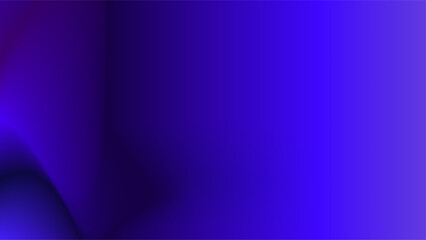 Folded 3D blue gradient cloth abstract background