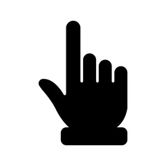 Simple gesture line icon color editable