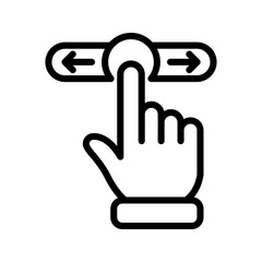 Swipe Left icon color editable