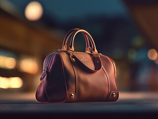Beautiful Modern Female Bag Photography AI Generated