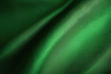 Obraz premium Green fabric texture abstract background