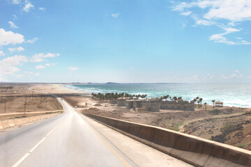 Fototapeta premium sunny beach view