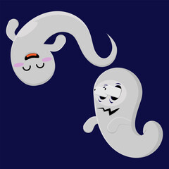 Ghost vector illustration