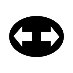 turn signal icon flat vecktor trendy popular simple