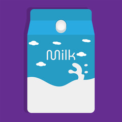 Milk Package vector