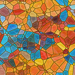 mosaic glass	