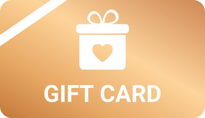 Bronze Gift Card Icon