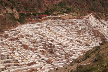 salineras de maras en el valle sagrado de los incas.