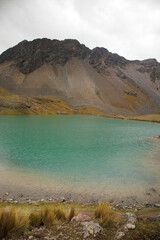 siete lagunas de la montaña ausangate la montaña más alta del Departamento del Cuzco y la quinta...