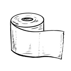 Toilet paper sketch