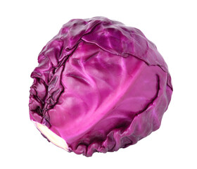 Obraz premium head of red cabbage transparent png