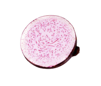 sliced of taro transparent png