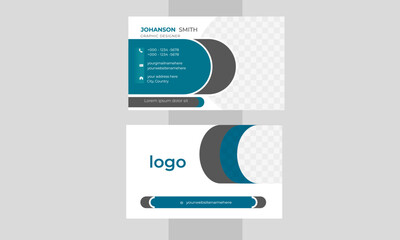 Creative Business Card Design Template. 