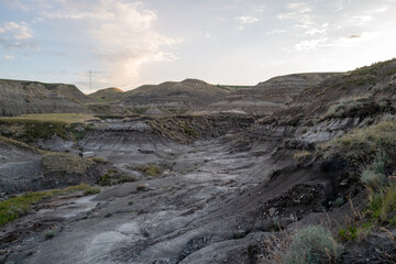 landscape with clouds