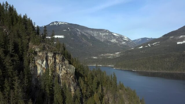 Nature's Symphony: A Journey through Mabel Lake's Forested Wonderland