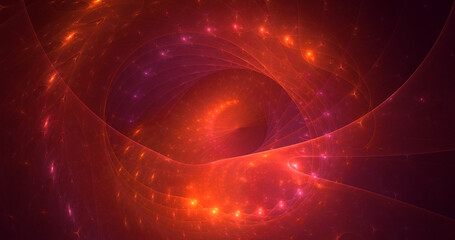 Obraz premium 3D rendering abstract technology fractal background