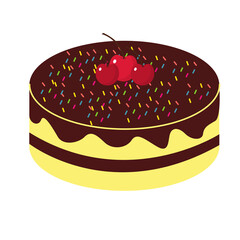 Cake Design With Background png format