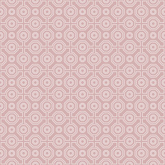 Geometric abstract octagonal purple and white background. Geometric abstract ornament. Seamless modern pattern