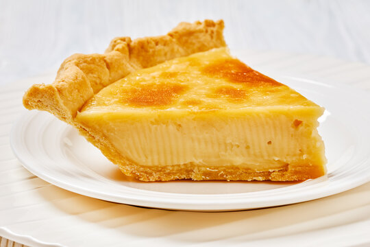 sugar cream pie, hoosier pie, custard cream pie