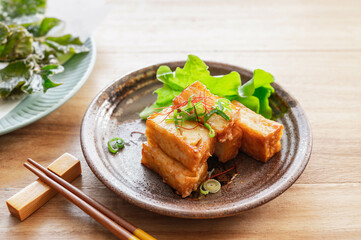 絹揚げの唐揚げ