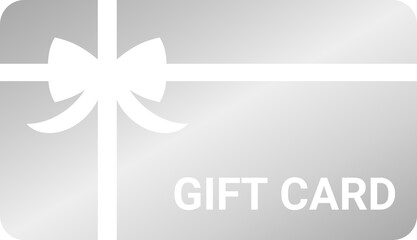 Silver Gift Card Icon