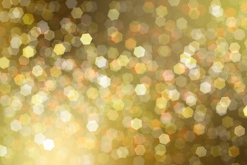 キラキラ輝くゴールド色の背景イラスト