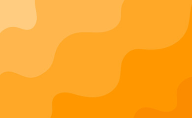 Orange Layered Gradient Wave Background