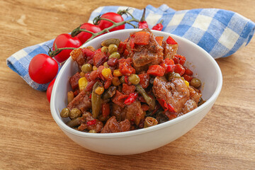 Roasted pork with oyster sauce