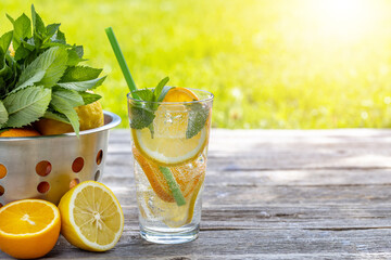 Refreshing homemade lemonade