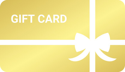 Gold Gift Card Icon