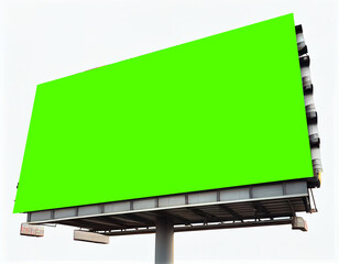 blank billboard for inserting content