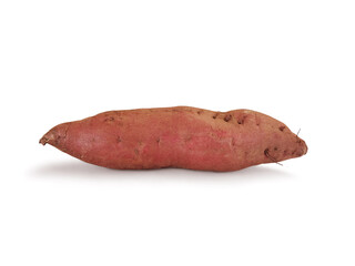 Sweet potato isolated on white background. Clipping Path.